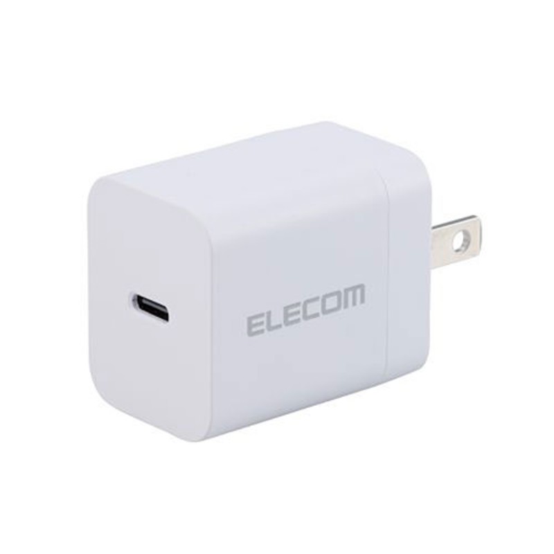 【3セット】 エレコム AC充電器 スマホ・タブレット用 USB PD 20W USB-C1ポート ホワイト MPA-ACCP6820WHX3 [▲][AS]