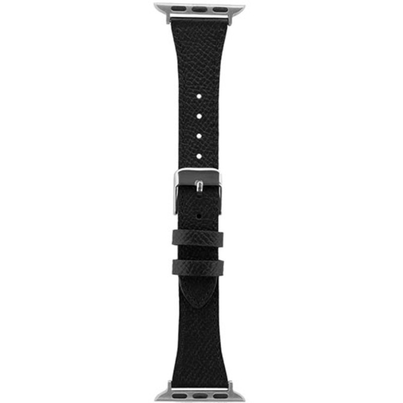 LEPLUS NEXT Apple Watch 38/40/41/42mm バンド CORVIN シュリンクレザーバンド ブラック LN-AW41B41BK [▲][AS]