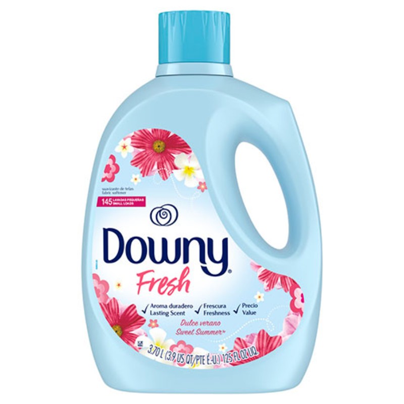 【4本入】 P&G 柔軟剤 大容量 ダウニー非濃縮 フレッシュスウィートサマー3.7L IPG0293X4 [▲][AS]