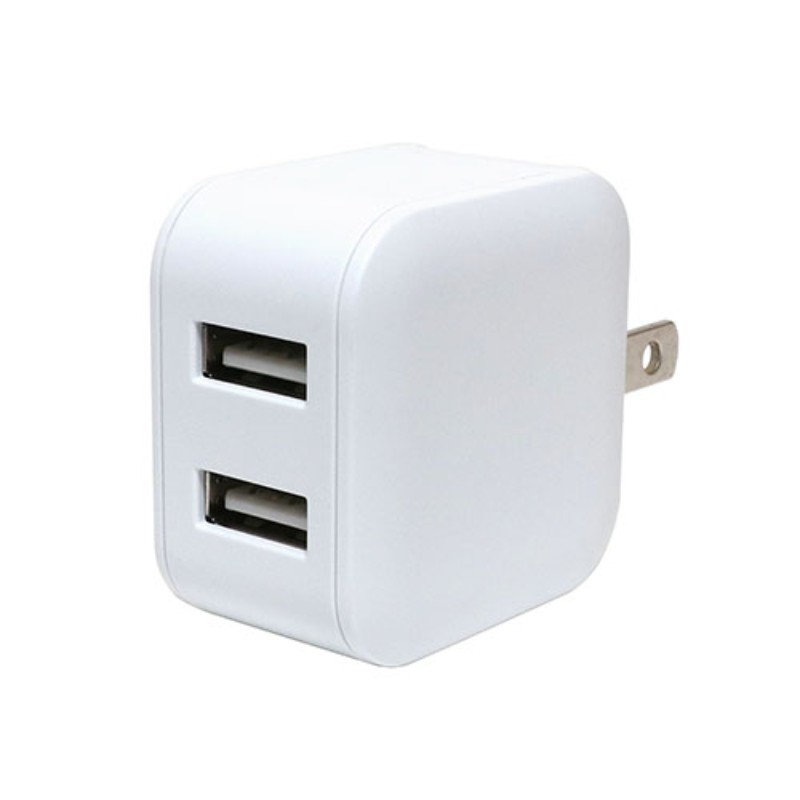 【5個セット】 ミヨシ USB-ACアダプタ 2.4A 自動出力制御機能付 ホワイト IPA-US03/WHX5 [▲][AS]