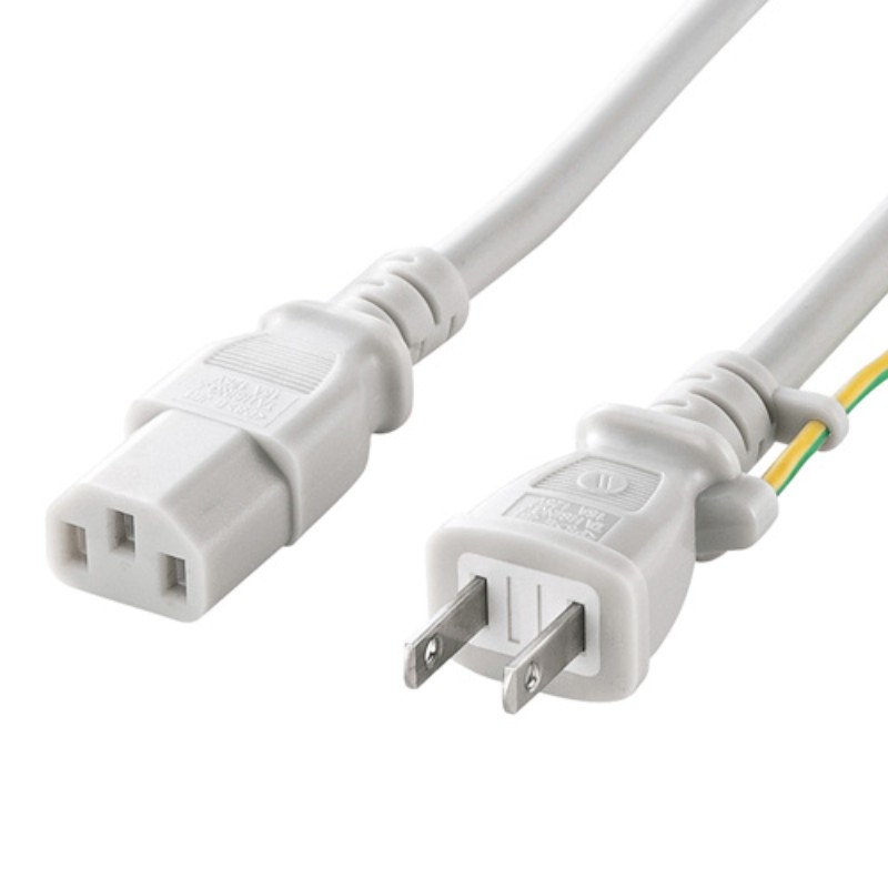 【5個セット】 サンワサプライ 電源コード KB-D3347AX5 [▲][AS]｜ホビナビ 店