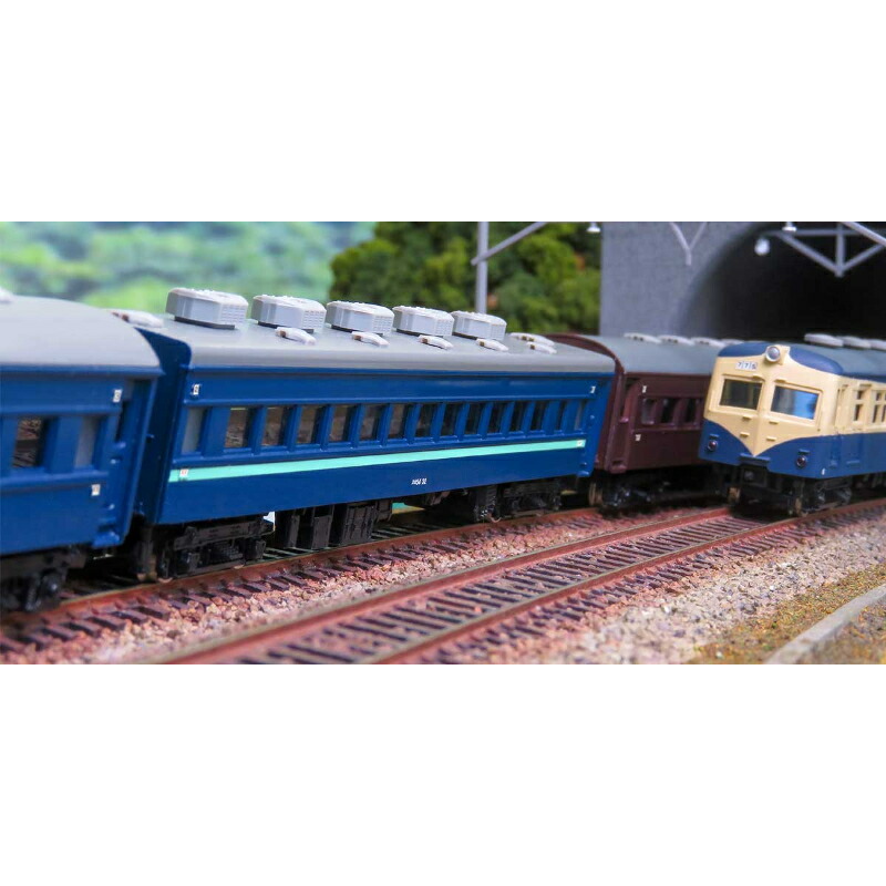 【グリーンマックス】 621 Eキット 不定期急行「彩雲」7両編成セット Nゲージ 車両キット製品 [▲][ME]