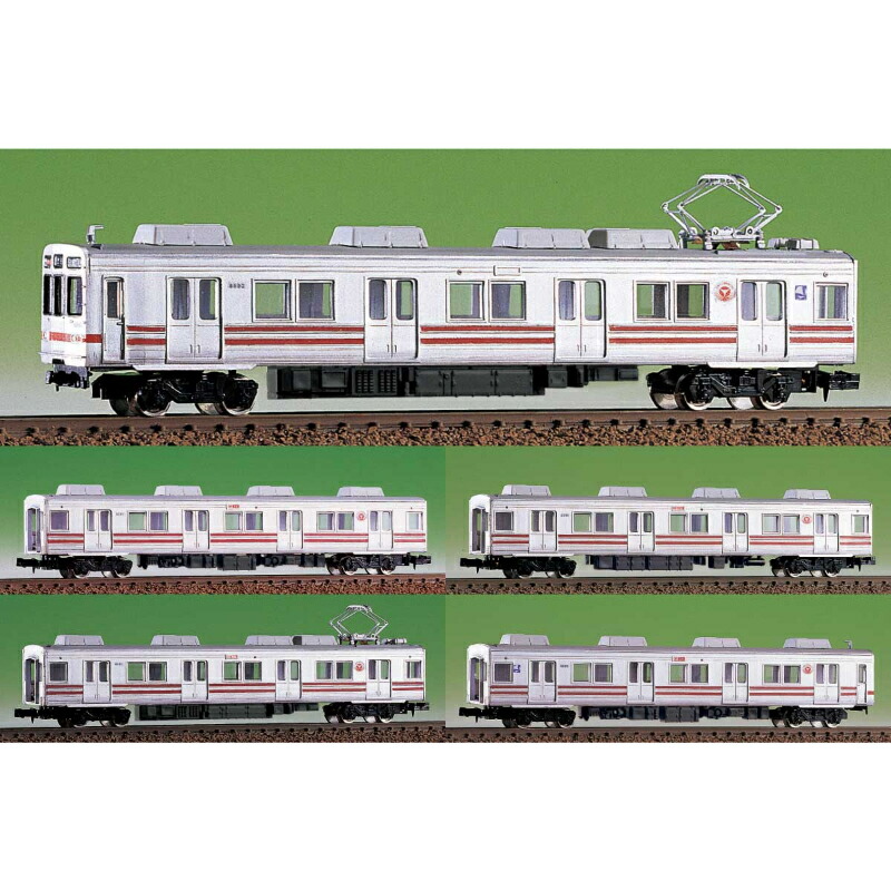 楽天市場】東急8090（8590）系 増結用中間車3輌セット（未塗装