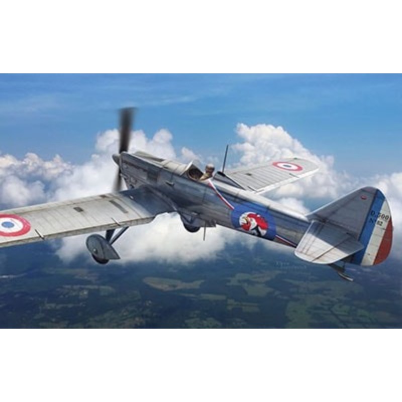 【(有)バウマン】 DW32001 1/32 仏 ドボアチンD.500戦闘機 [▲][ME]