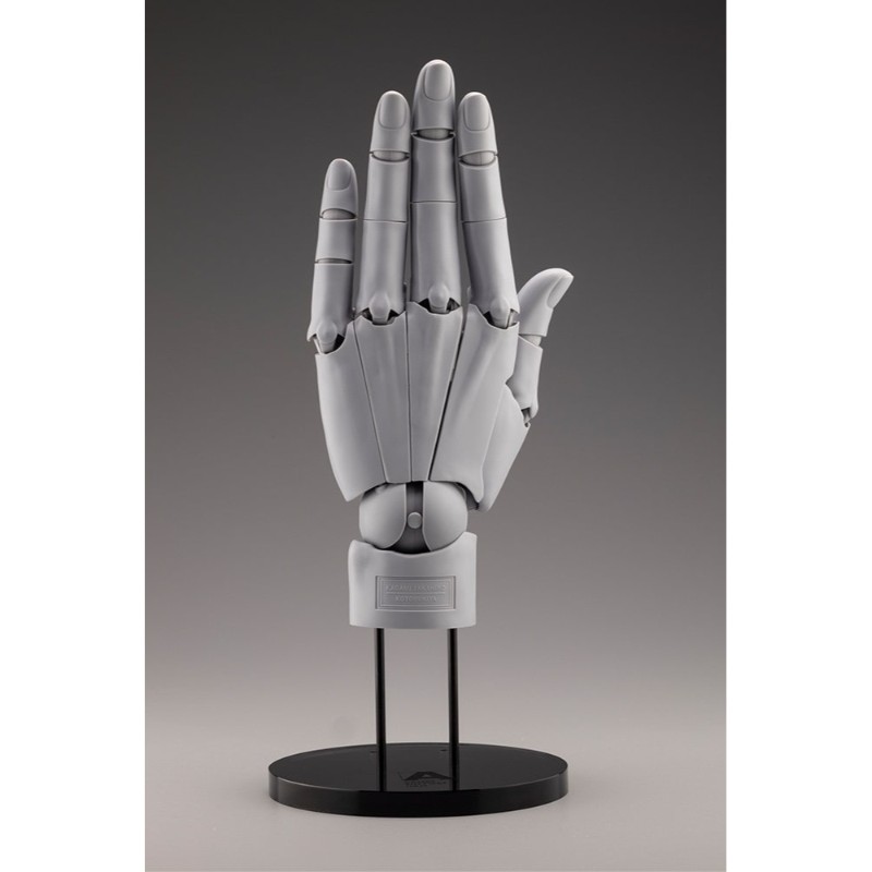 【(株)壽屋】 AT007 ARTIST SUPPORT ITEM ハンドモデル/L －GRAY－ アクションフィギュア [▲][ME]