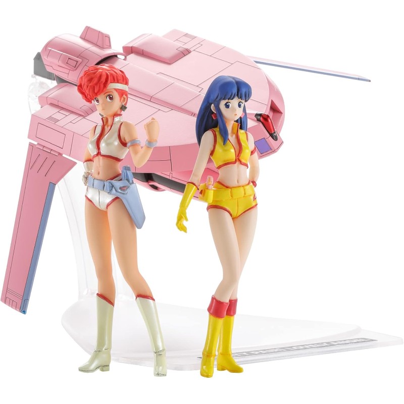 【(株)ハセガワ】 CW24 1/20 「ダーティペア」 ケイ ＆ ユリ w/ラブリーエンゼル（1/300） クリエイターワークスシリーズ プラモデル [▲][ME]画像