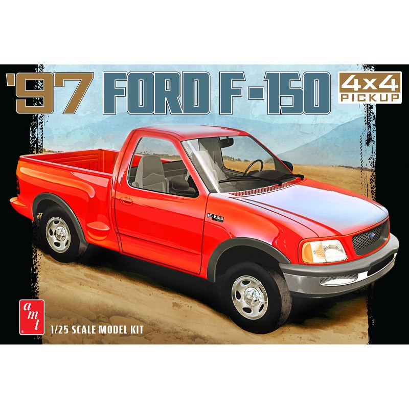 ＼最大400円OFFクーポン！7日9:59迄／【(有)プラッツ】 AMT1367 AMT 1/25 1997 フォード F?150 4×4 ピックアップ プラモデル [▲][ME]