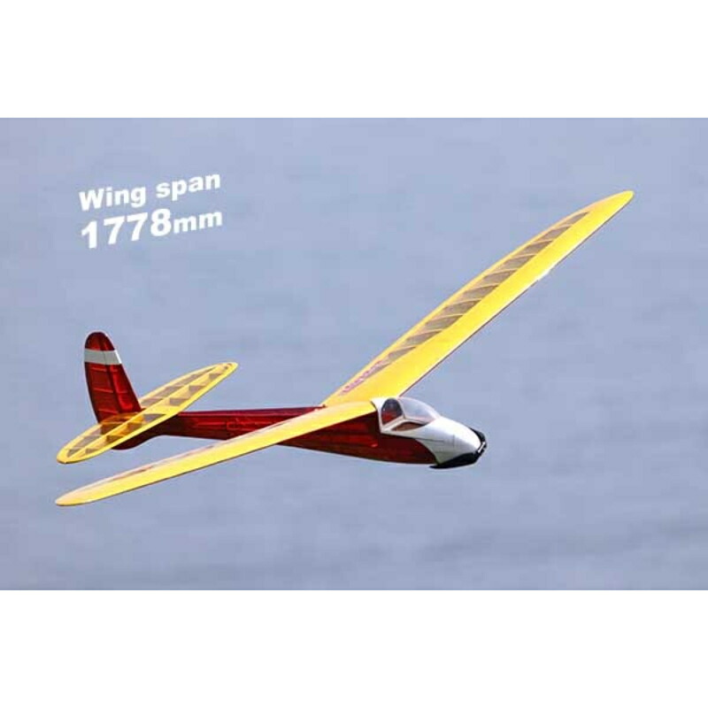 【(株)OK模型】 12167 PILOT セサミ70 電動ラジコン 電動飛行機 [▲][ME]
