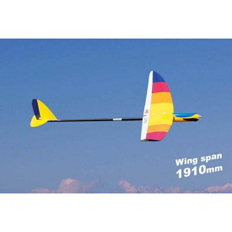 【(株)OK模型】 11322 PILOT ジャスミン 黄 DX （1．91m） 電動ラジコン 電動飛行機 [▲][ME]