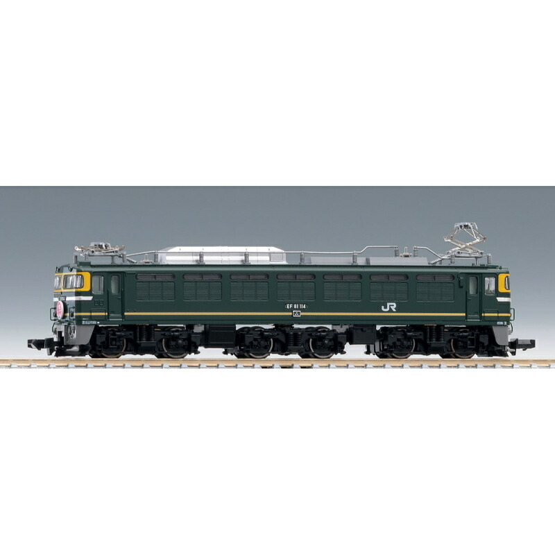 TOMIX JR EF81形電気機関車（カシオペア色） JR EF81形 電気機関車 (カシオペア色) (鉄道模型) - ホビー