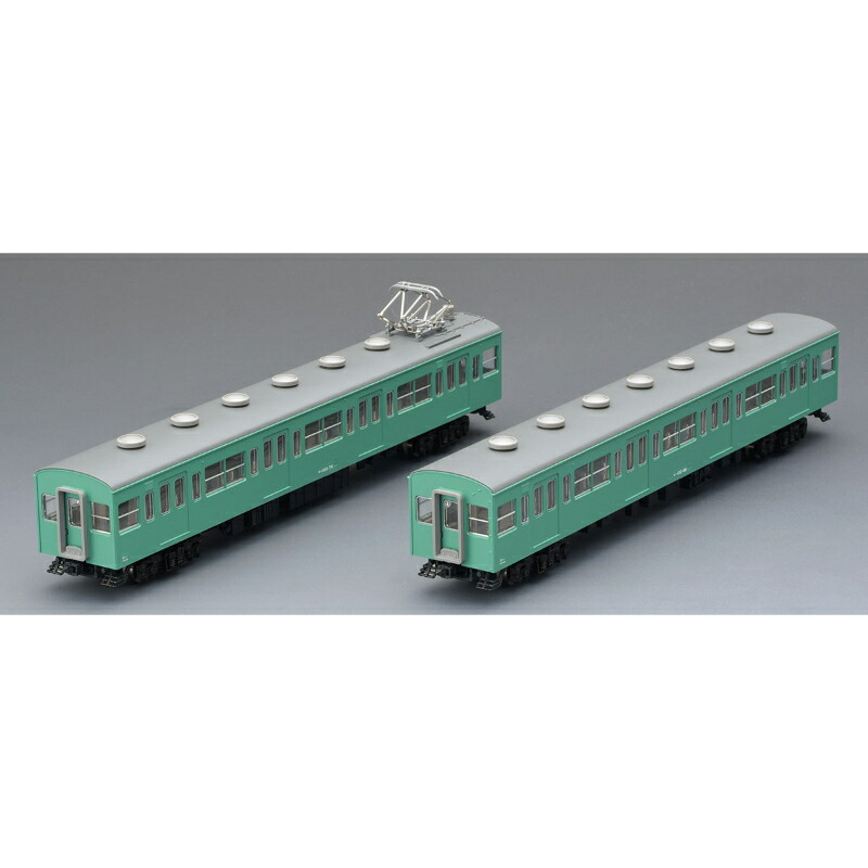 楽天市場】103系通勤電車(高運転台ATC車・エメラルドグリーン)4両基本