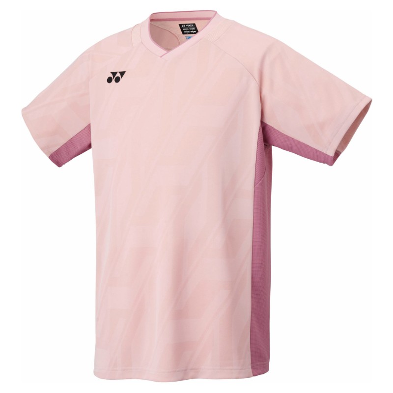 TONAMI ピンクシャツ YONEXサイズL トナミ運輸 のYONEX ヒョウ柄バドミントンシャツ Lサイズ tonami