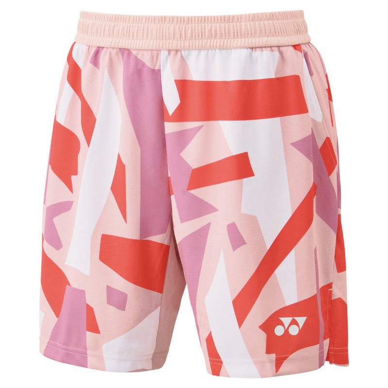 YONEX バドミントンパンツ M ピンク 日本代表 YONEX ハーフパンツ Mサイズ ピンク - メルカリ