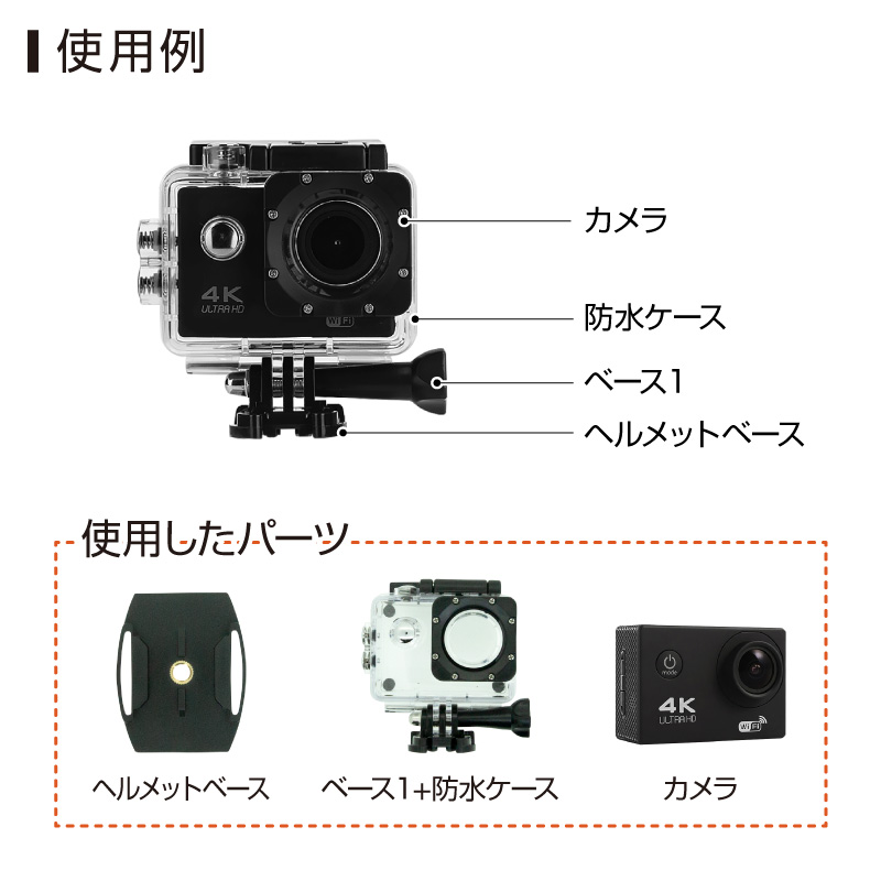 【楽天市場】【今だけ特別価格 楽天1位 あす楽対応】アクションカメラ ウェアラブルカメラ iPhone Android対応 iphone13
