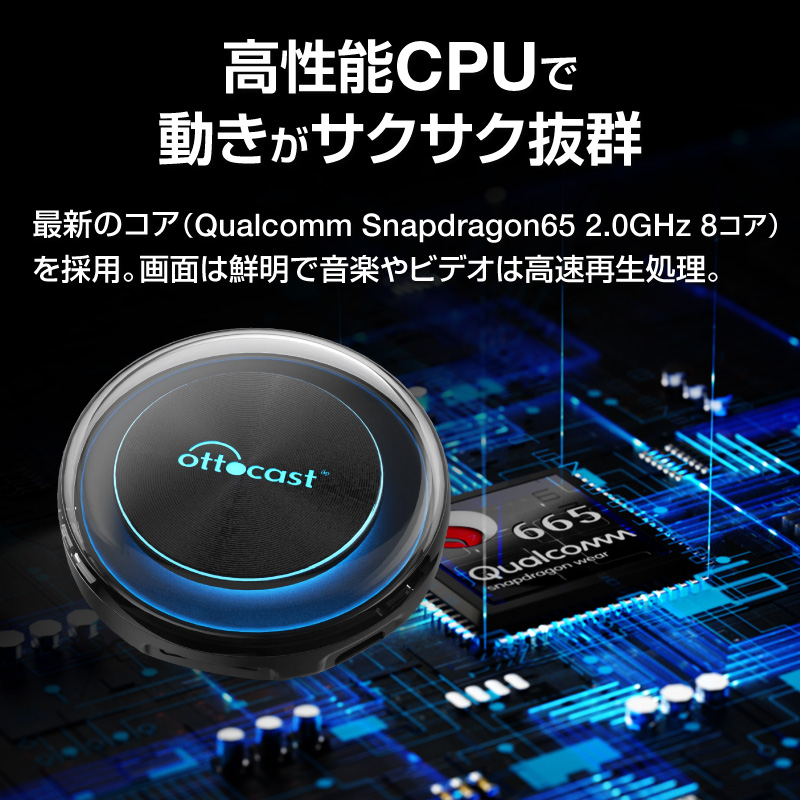 オットキャスト OTTOCAST PICASOU2 Picasou android AI アダプター