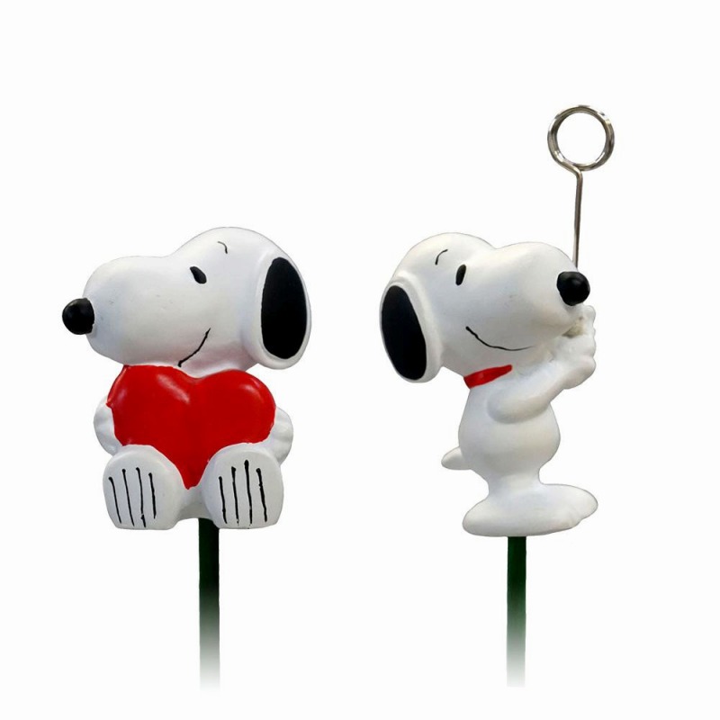 楽天市場 Peanuts Snoopy スヌーピー フラワーピック ハート メッセージ 各3本セット Ks 1219 ガーデニング 農業 Ab ホビナビ