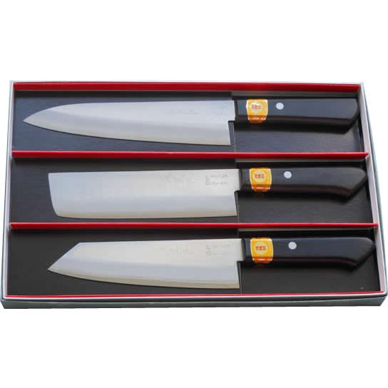 人気急上昇 の三木刃物 ステンレスdpゴールド誠光作包丁 三本 ギフトセット Gs103 ステンレスdpゴールド誠光作包丁 調理 その他 製菓道具 Ab 数量は多 の