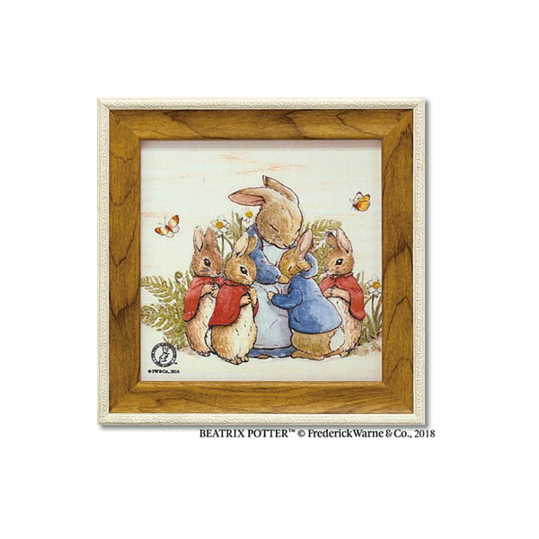 楽天市場 ユーパワー ピーターラビット Tm ミニゲル アートフレーム ピーターファミリー Pf 084 壁紙 装飾フィルム Ab ホビナビ