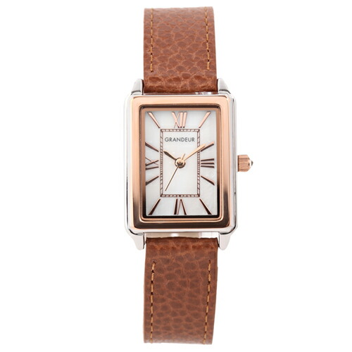 格安即決 Grandeur グランドールエレガンス レディースウォッチカラフルレザーバンドシリーズ キャメルブラウン Esl073t5 ホビー インテリア 雑貨 腕時計 As 美しい Www Ape Deutschland De