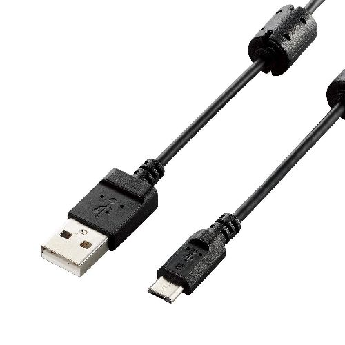 5個セット エレコム デジカメ用USBケーブル(microB) DGW-AMBF15BKX5 カメラアクセサリー[▲][AS]
