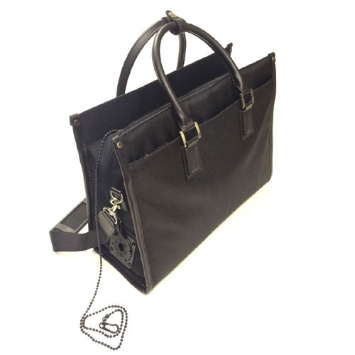 三実通商 みつみ通商 タブレット端末用ビジネスバッグ MARTLISH 男性用 防犯ブザー付 K-4324B [▲][AS]