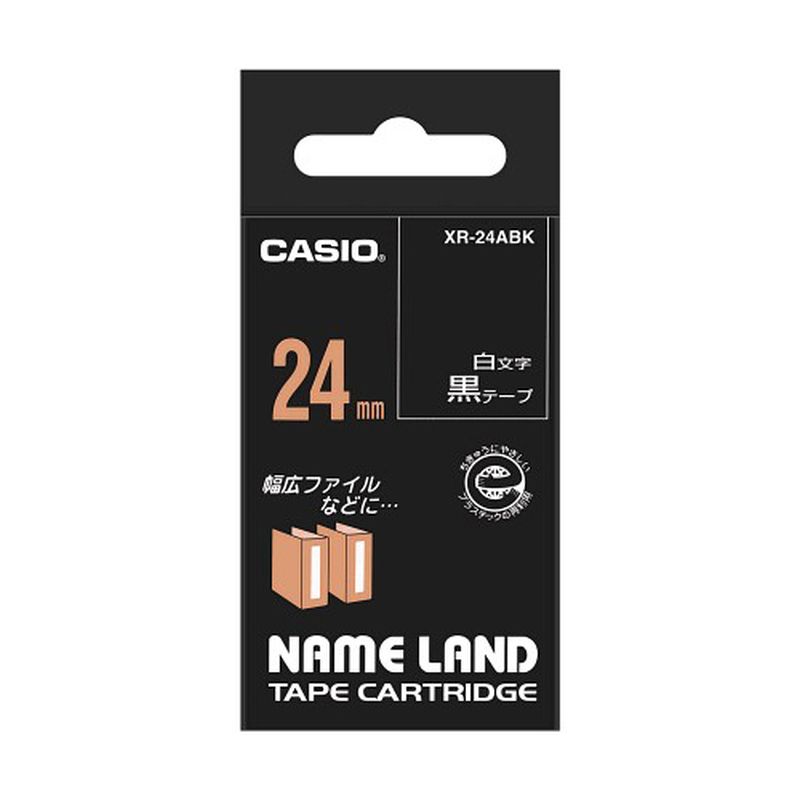 【5個セット】 カシオ計算機 ネームランド強粘着テープ 24mm 白 XR-24GWEX5(代引不可)【送料無料】 楽天市場】【5個セット】 カシオ計算機 ネームランド強粘着テープ 24mm