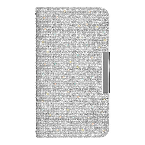 マルチ スマホ容物 Victoria Diary Silver For 5 5inchスマホケース マルチ 汎用 Iphone Galaxy Android Xperia ケース C Cjprimarycares Com