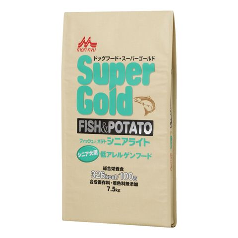 最先端 Supergold フィッシュ ポテト シニアライト 7 5kg ペット用 ペット 犬 猫 餌 ドッグフード キャットフード 成犬 子犬 子猫 Lp ホビナビ コンビニ受取対応商品 Vancouverfamilymagazine Com