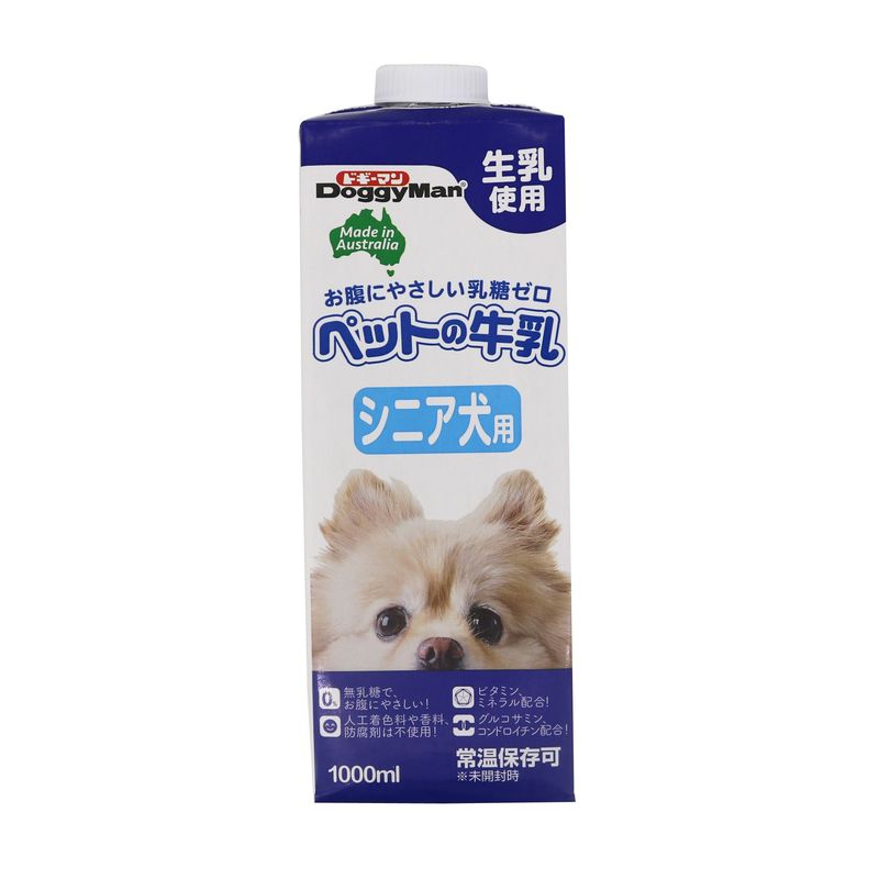 出荷 ペットの牛乳 シニア犬用 1000ml ペット用品 Mr Qdtek Vn