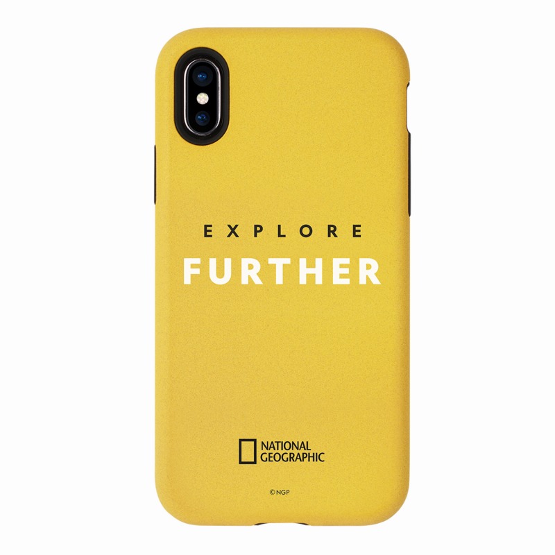 楽天市場 National Geographic ナショナルジオグラフィック 背面カバー型スマホケース Iphone Xs X Explore Further Edition Sandy Case Yellow スマートフォンケース スマホケース R ホビナビ