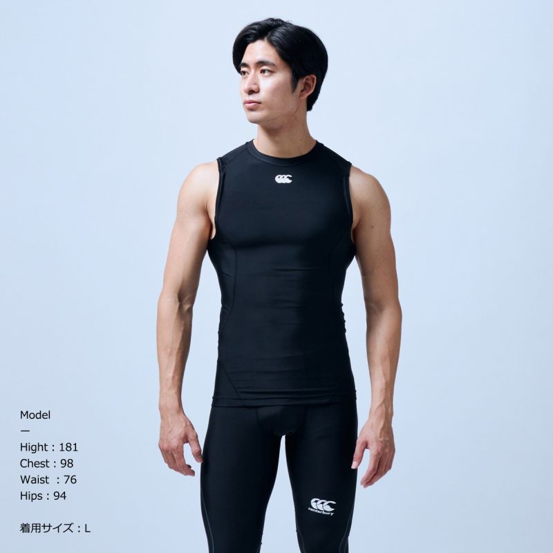 SLEEVELESS BASELAYER 19 [△][ZX] ラグビー ウェア（メンズ・ユニ 