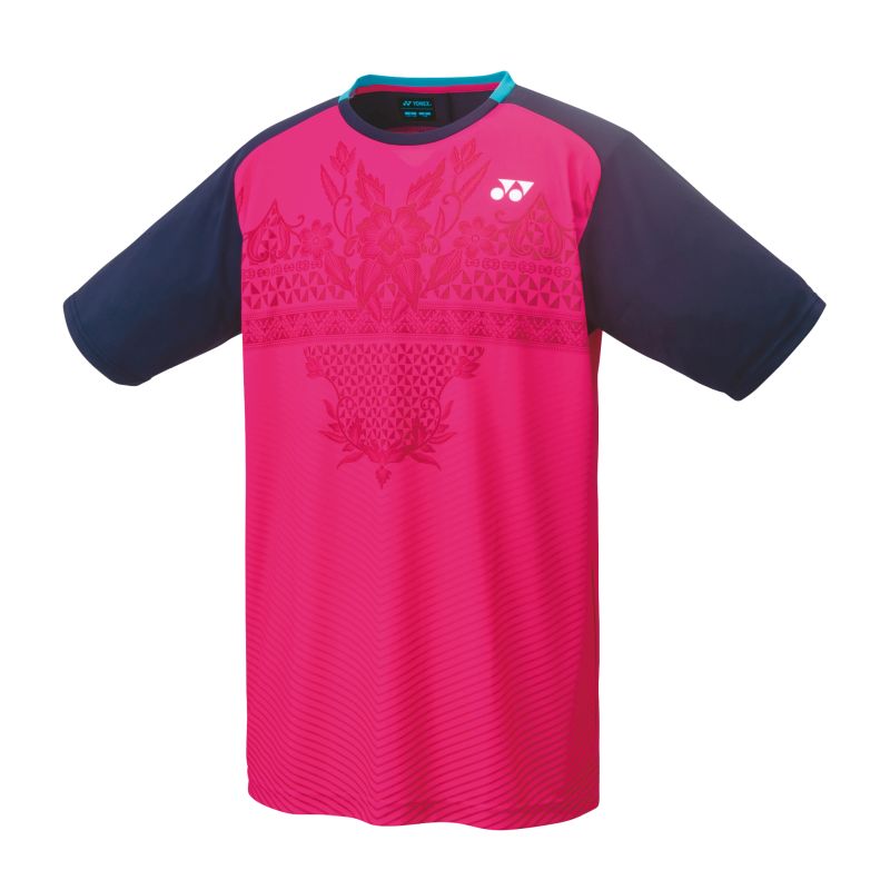 秀逸 ジュニアゲームシャツ ローズピンク J130ウェア ジュニア テニス 
