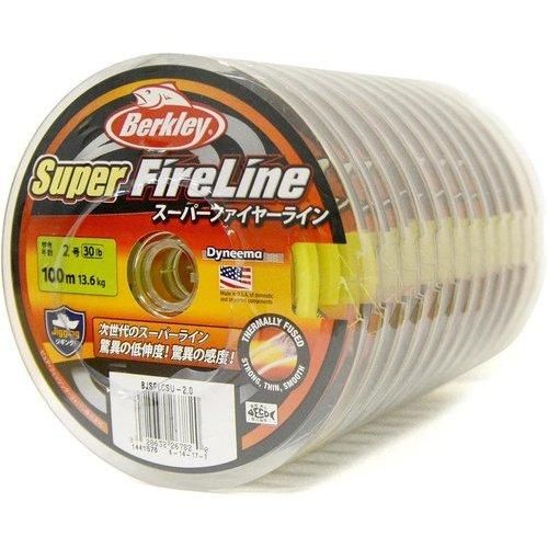 BERKLEY バークレイ スーパーファイヤーライン4.0号 50LB 100M グリーン 12連結 12個入り