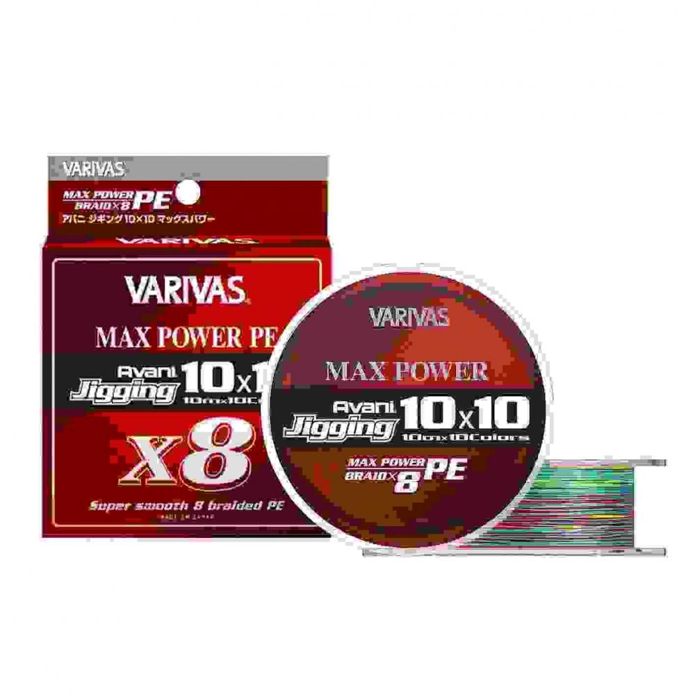 VARIVAS バリバス アバニ ジギング10×10マックスパワーPE X8 600m 8号