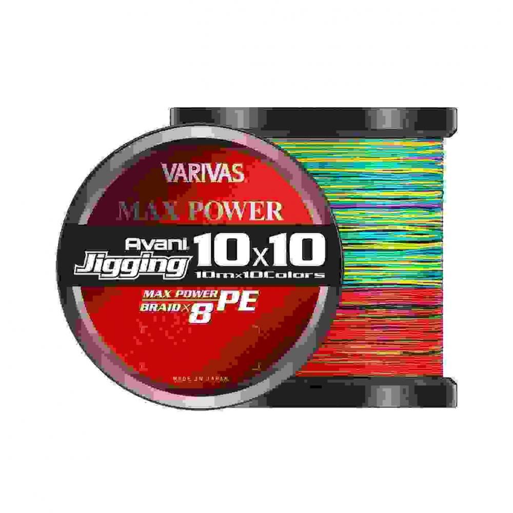 VARIVAS バリバス アバニ ジギング10×10マックスパワーPE X8 1200m 10号