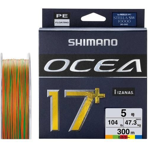 SHIMANO シマノ OCEA 17+ 300M LD-A71Y 10M*5カラー 5 11,138円