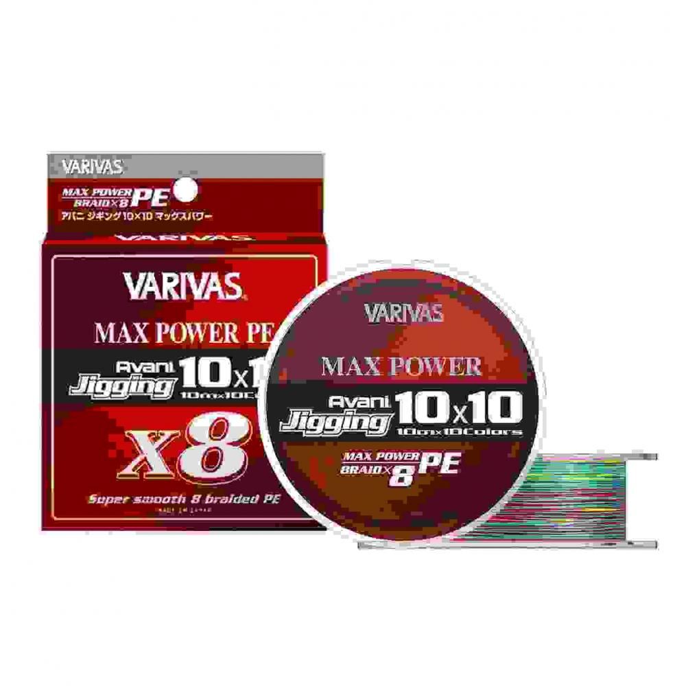 VARIVAS バリバス アバニ ジギング10×10マックスパワーPE X8 600m 2号|HOBIS