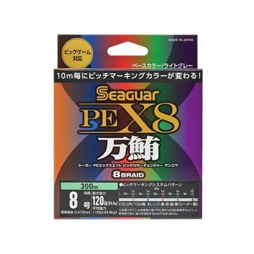 Seaguar シーガー/クレハPEX8 PCC万鮪 100m18繋ぎ合わせる(100m単価) 8号 18個入り口・入口