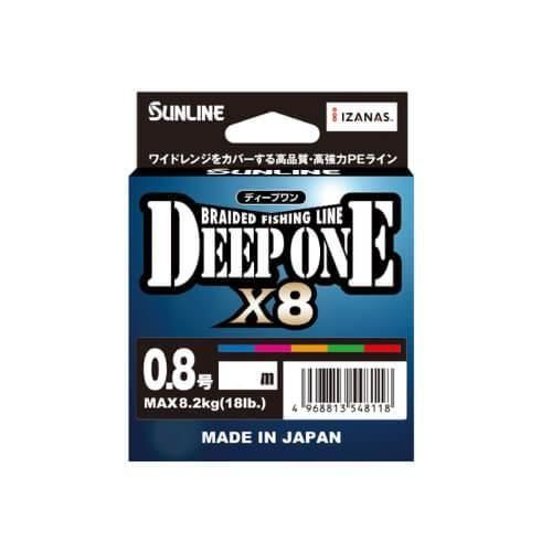 SUNLINE サンライン DEEP ONE*8 100m 連結 #3 12個入り｜HOBIS
