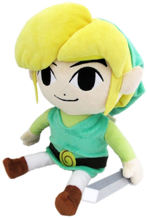 ゼルダの伝説　リンクぬいぐるみSサイズ限定品　クリアファイル付き　新品　コラボ ゼルダの伝説 リンク ゼルダの伝説 ぬいぐるみS ZP01 ブレス