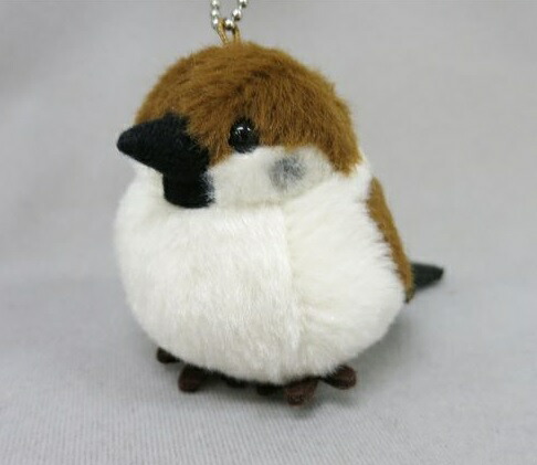 楽天市場】【送料無料!】 日本の動物 スズメ ぬいぐるみ