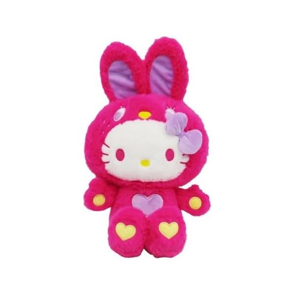 楽天市場】 ハローキティ カラフルバニー ぬいぐるみ S PK ピンク
