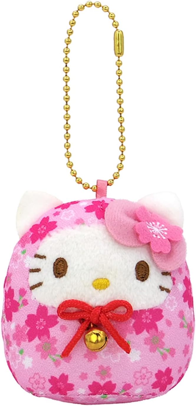 楽天市場】 桜だるま マスコット ハローキティ PK ピンク マスコット