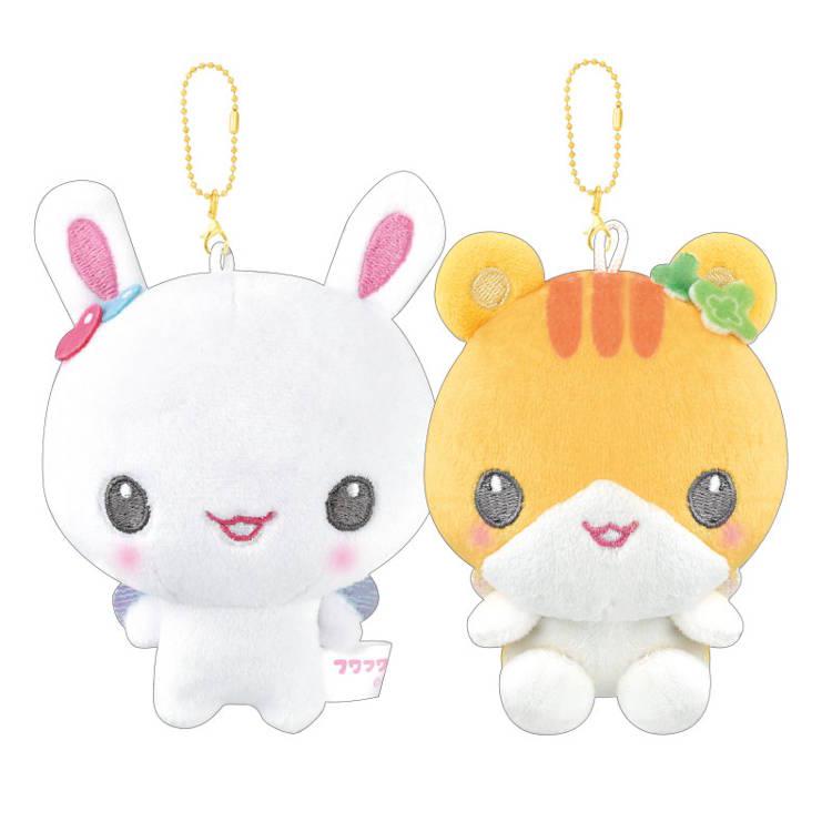 楽天市場】フワフワらびちゃん ニコぬいキーホルダー 129788 [M
