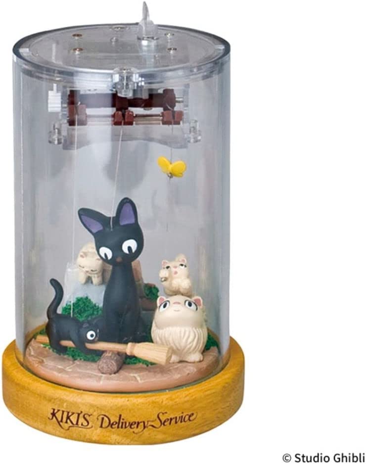 【レア】魔女の宅急便　ジジ一家　オルゴール 魔女の宅急便 磁器オルゴール ジジとラジオ|【ぬいぐるみの