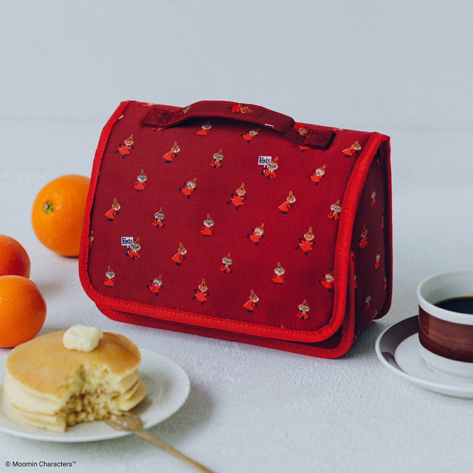 ミナペルホネン　 dop light berryのラウンドトートバッグ light berry TOTE BAG - minä perhonen