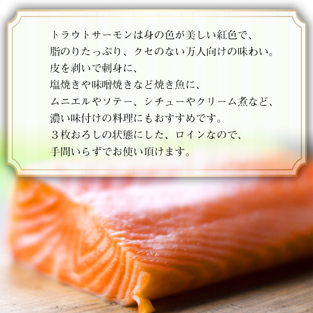 楽天市場 御中元 夏ギフト ギフト トラウトサーモン ロイン 刺身用 1本 90g 大容量 おつまみ おかず 簡単 同梱 セット 鮭 サーモン 刺身 さーもん さけ さしみ 北海道加工 90g ギフト 北直店