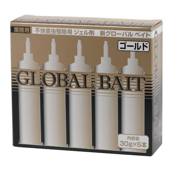 グローバルベイトゴールド 30g×5本/容れもの 厭やらしい害虫用ベイトタイプ殺虫剤 御勤め用 飲食店 勝手もと 勝手もと 一時滞在併設 読み合わせる 害虫追い出し 毒エサ 餌