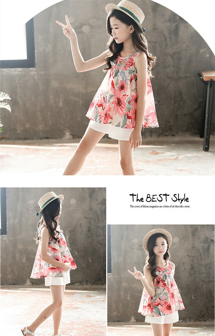 楽天市場 韓国子供服 女の子 セットアップ Tシャツ パンツ キッズ 2点セット夏服 上下セット 遠足 ファッション 通学 お出かけ 海外旅行 110 1 130 140 150 160cm Hohoemimarket