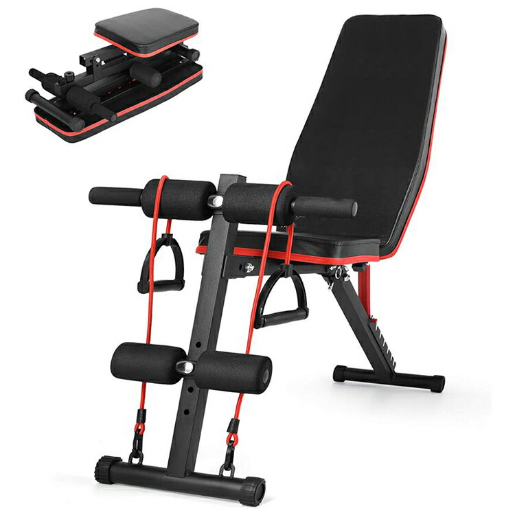 筋トレ器具3点：防床マット付可変ベンチ、4WDダンベル最大24kg、腹筋ローラー 筋トレ器具3点：防床マット付可変ベンチ、4WDダンベル最大24kg、腹筋